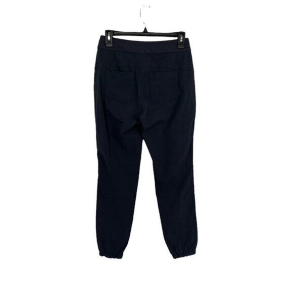 Athleta Gray Lightweight Jogger Pants Tapered Ankle Casual Athleisure 0 FLAW - Picture 4 of 10